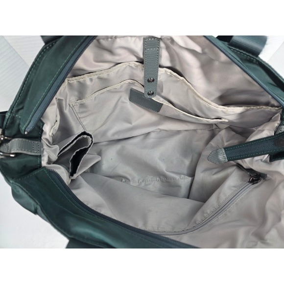 Tumi Voyageur Marietta Shoulder Bag in Dark Green Nylon - Picture 4 of 8